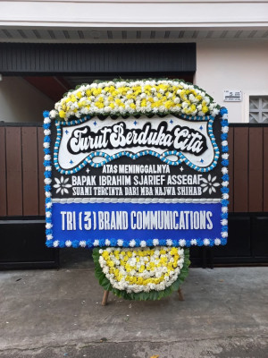 Papan Bunga Duka di Beji Timur